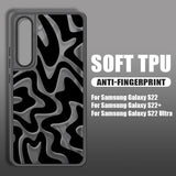 Stripe Line Silicone Samsung Galaxy Case