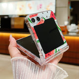 Lovely Cherry Watermelon Samsung Flip Cases