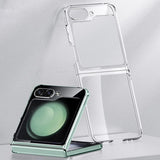 Slim Transparent Samsung Flip Cases