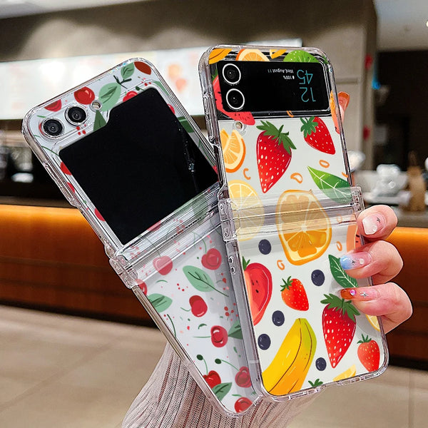 Lovely Cherry Watermelon Samsung Flip Cases