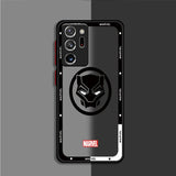 Marvel Hero Logo Matte Samsung Cases