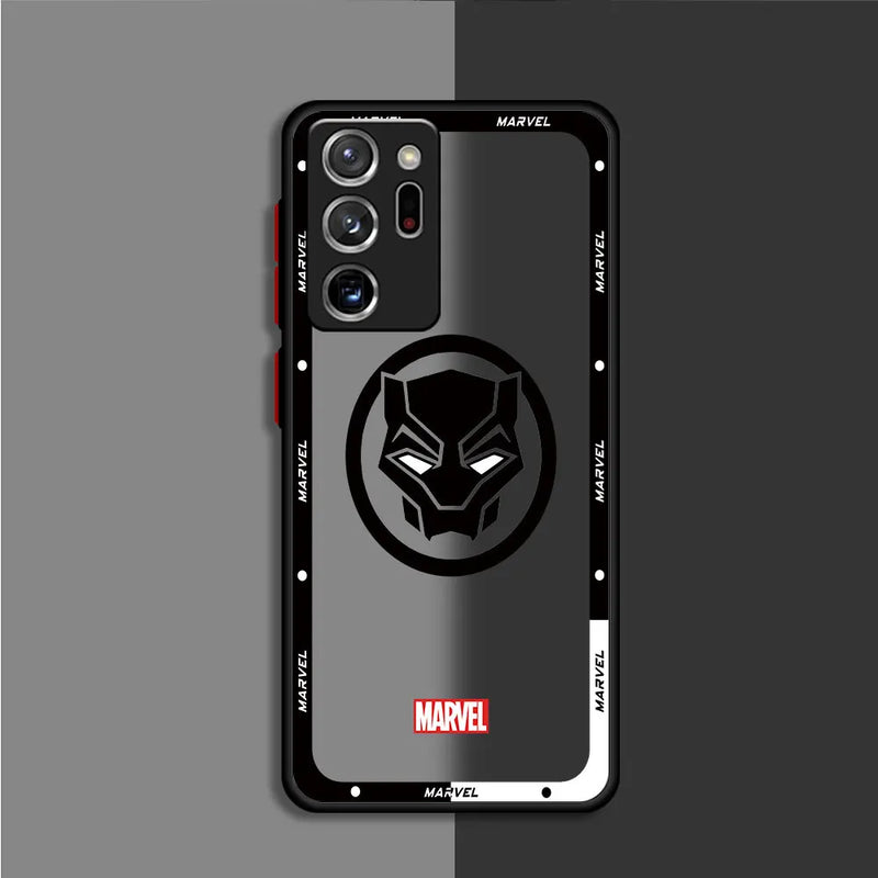 Marvel Hero Logo Matte Samsung Cases