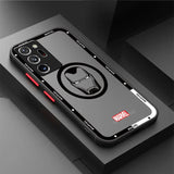 Marvel Hero Logo Matte Samsung Cases