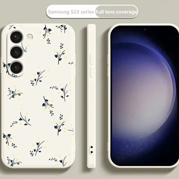 Cute Elegant Flowers Samsung Cases