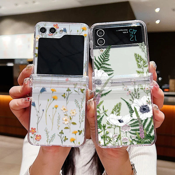 Flowers Plants Samsung Flip Cases