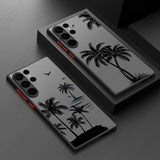 Coconut Tree Shockproof Samsung Case