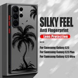 Coconut Tree Shockproof Samsung Case