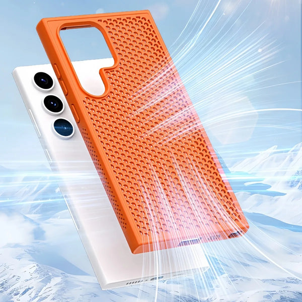 Luxury Heat Dissipation Breathable Samsung Cases