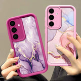 Adorable Marble Shockproof Samsung Case