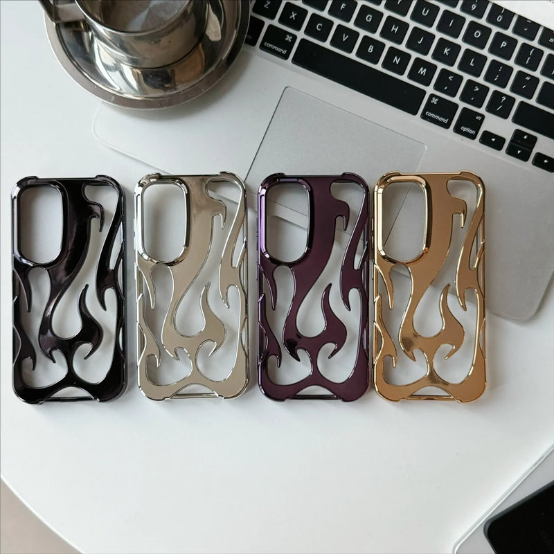 New 3D Flame pattern Samsung Cases