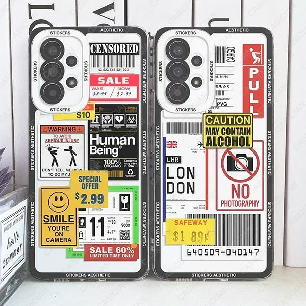 Stickers Collage Samsung Cases