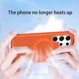 MagSafe Luxury Heat Dissipation Samsung Cases