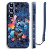 Cartoon Funny Stitch Samsung Cases