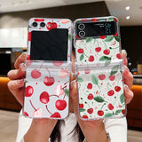 Lovely Cherry Watermelon Samsung Flip Cases