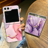 Colorful Marble Case Samsung Flip Cases