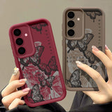 Drawing Butterfly Samsung Galaxy Case