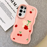 Pink Cherry Samsung Cases